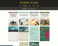 DebbieBarr.com - Books Page | Desktop