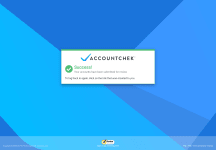 AccountChek - Redesign - Desktop - Success