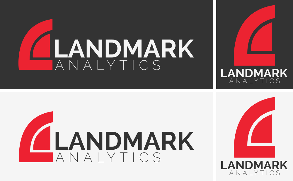 Landmark Analytics: The logo for a business analytics, consulting, and software company