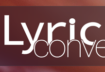 LyricConverter: The logo for my lyric file format converter project